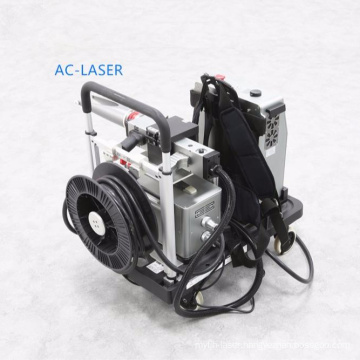 Backpack laser rust removal cleaning machine